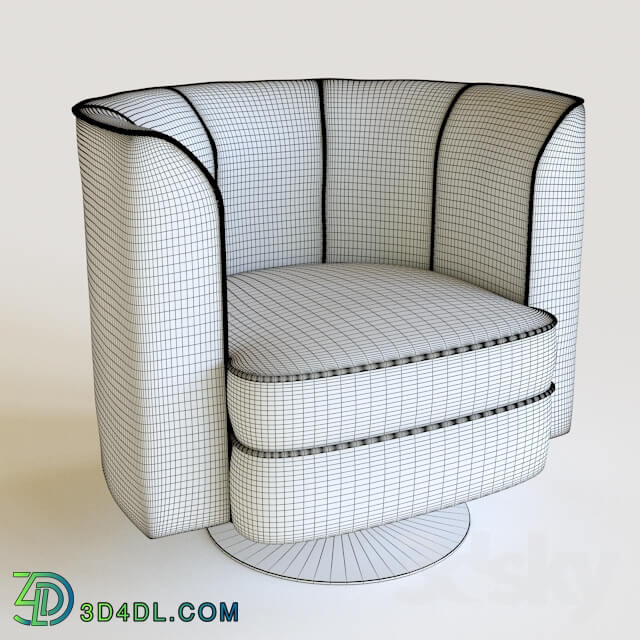 Arm chair - Flower lounge chair Dutchbone