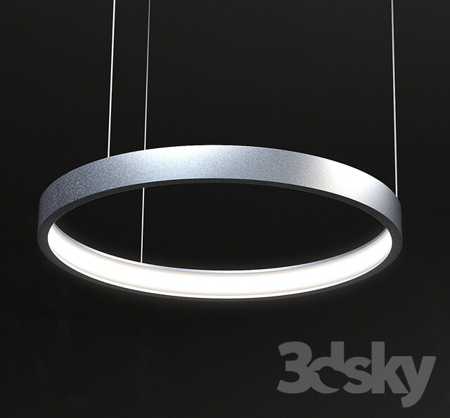 Ceiling light - arrangement of lamps in the form of rings LUCHERA