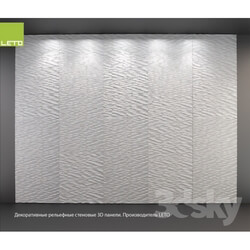 3D panel - Wall 3D panels LETO 