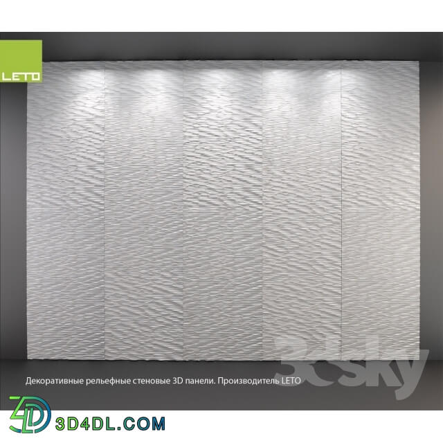 3D panel - Wall 3D panels LETO