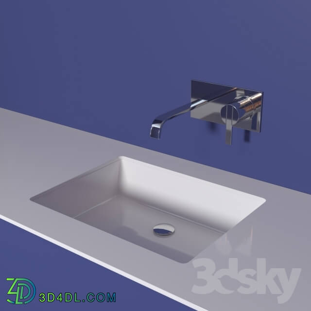 Wash basin - Antoniolupi sink and faucet