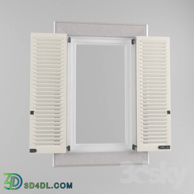 Windows - The double window shutters