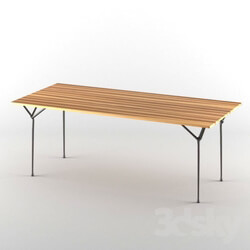 Table - Magis Officina Rectangular Dining Table 