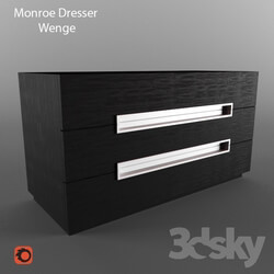 Sideboard _ Chest of drawer - Monroe Dresser wenge 