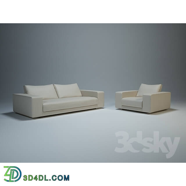 Sofa - sofa and armchair