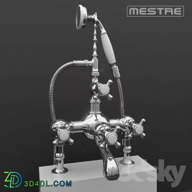 Faucet - Mixer with shower Mestre Retro art. 035011_000_50