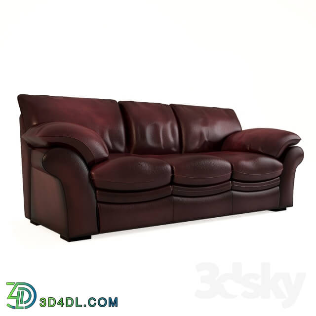 Sofa - Leather sofa Kansas