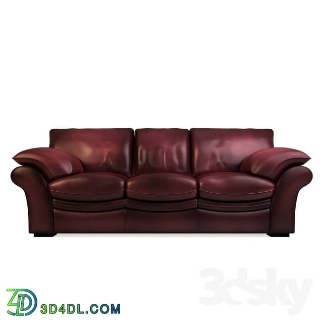 Sofa - Leather sofa Kansas