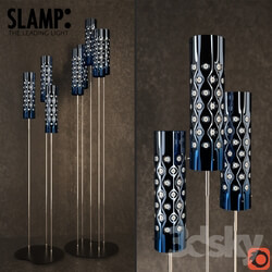 Floor lamp - Slamp dimple floor trio and penta 