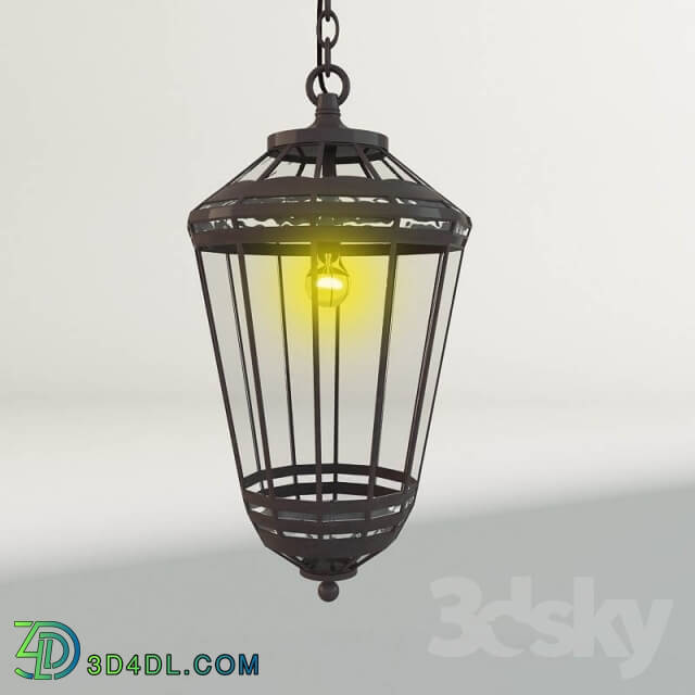 Ceiling light - Nadya Moroccan Pressed Glass