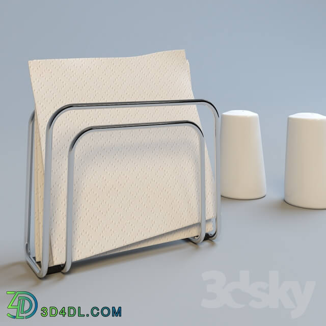 Other kitchen accessories - Salt _amp_ paperTowels