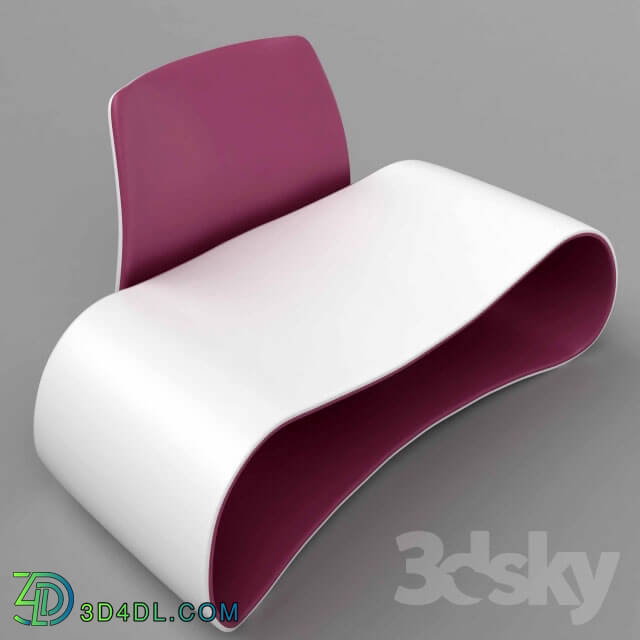 Arm chair - Armchair made of acrylic stone