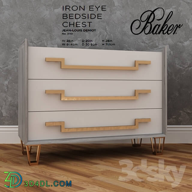 Sideboard _ Chest of drawer - Baker IRON EYE set