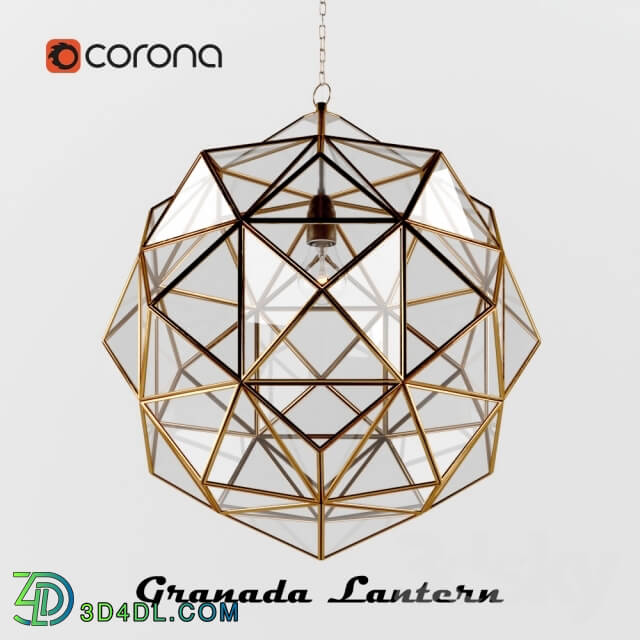 Ceiling light - Suspension Granada Lantern