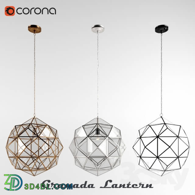 Ceiling light - Suspension Granada Lantern