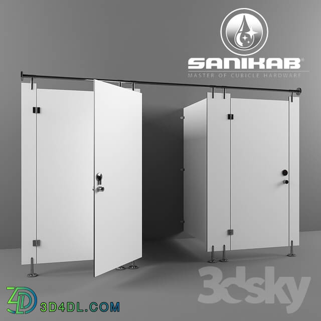 Doors - Sanitary partition Sanikab