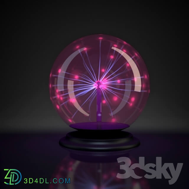 Table lamp - Plasma ball