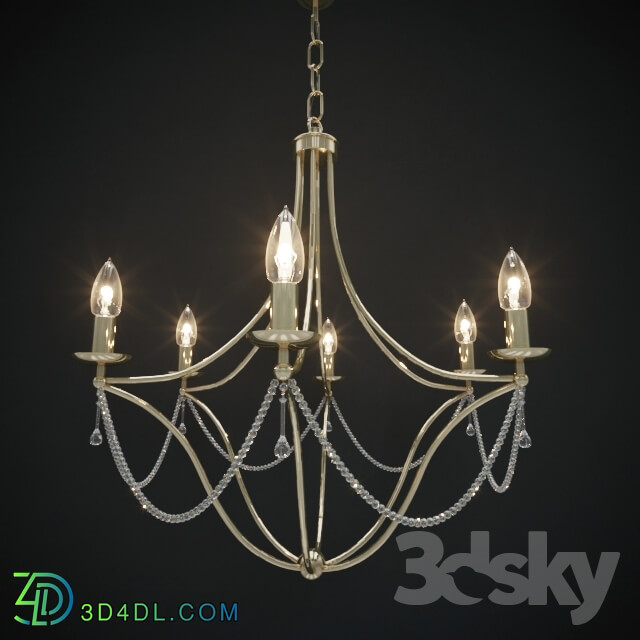 Ceiling light - viola-crystal