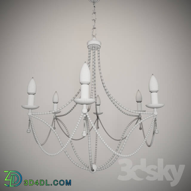 Ceiling light - viola-crystal