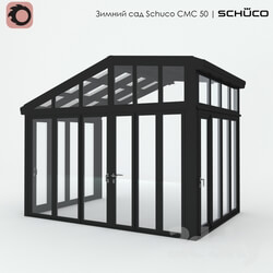 Other architectural elements - The winter garden Schuco CMC 50 with asymmetrical roof 