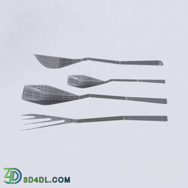 Other kitchen accessories - Pintinox set designer cutlery