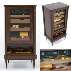 Wardrobe _ Display cabinets - Cigar cabinet 