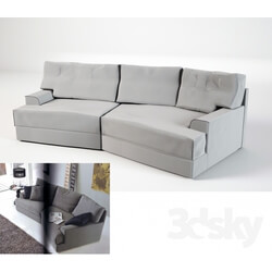 Sofa - Charles sofa factory Valentini 