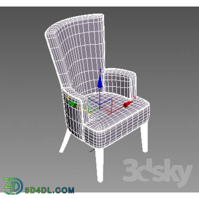 Chair - Chair Armstool high Oaktree