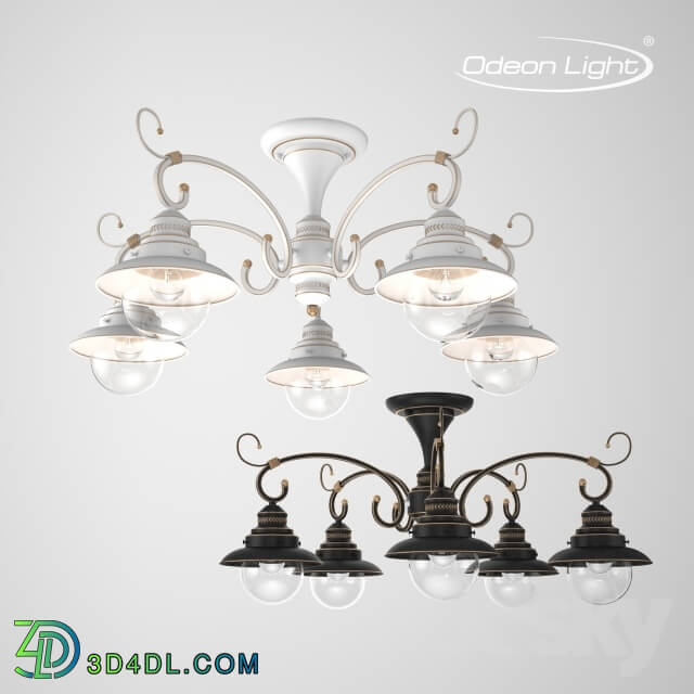 Ceiling light - Chandelier Ceiling Odeon Light SANDRINA 3248 _ 5S_ 3249 _ 5S