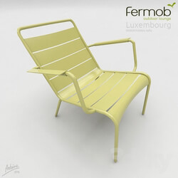 Chair - FERMOB FAUTEUIL BAS LUXEMBOURG 