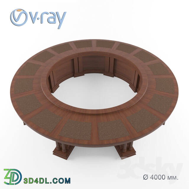 Office furniture - Round table for negotiations
