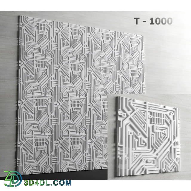 3D panel - 3d panel - T-1000