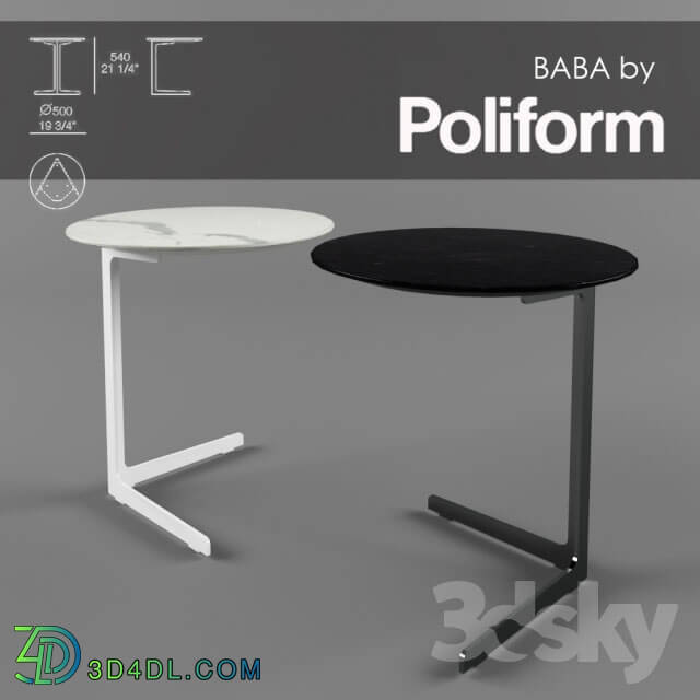 Table - Poliform Baba