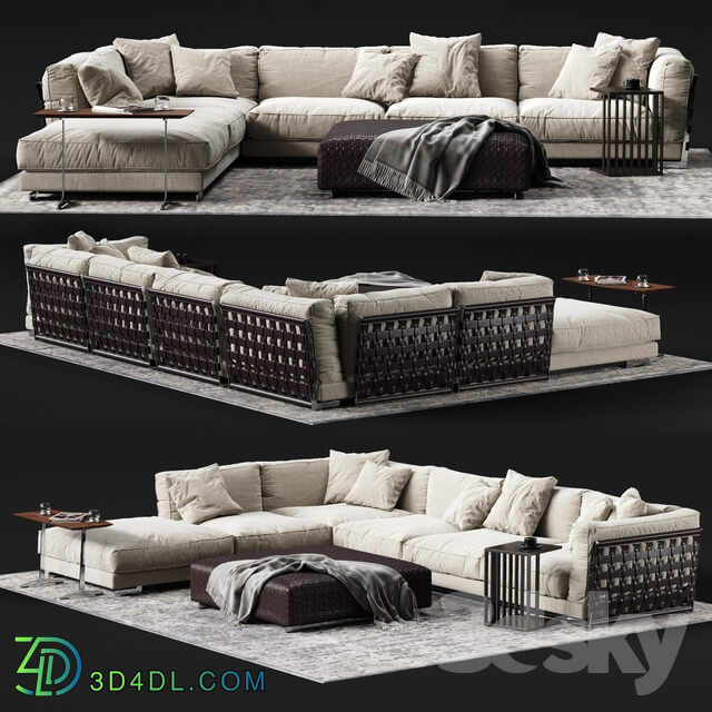 Sofa - FLEXFORM CESTONE Corner Sofa