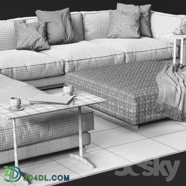 Sofa - FLEXFORM CESTONE Corner Sofa