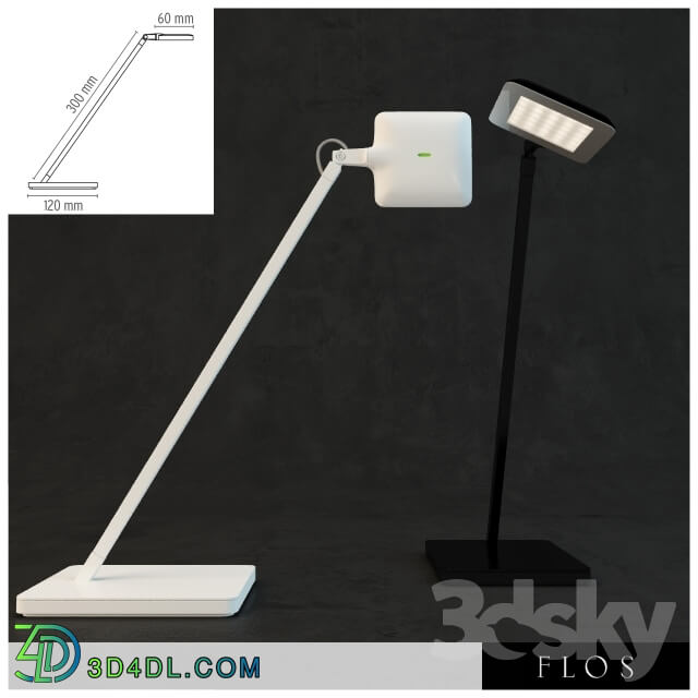 Ceiling light - table lamp Flos