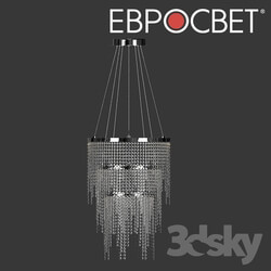 Ceiling light - OM LED chandelier with crystal Euro-light 90050_3 