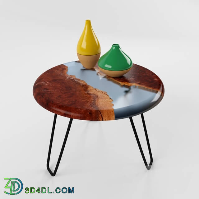 Table - Round Resin Table