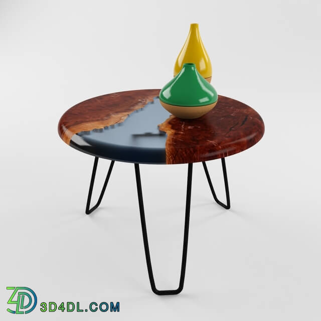 Table - Round Resin Table