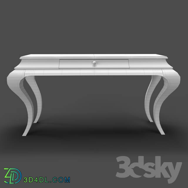 Table - OM Console Fratelli Barri ROMA in the finish sparkling pearl varnish_ FB.CS.RM.7