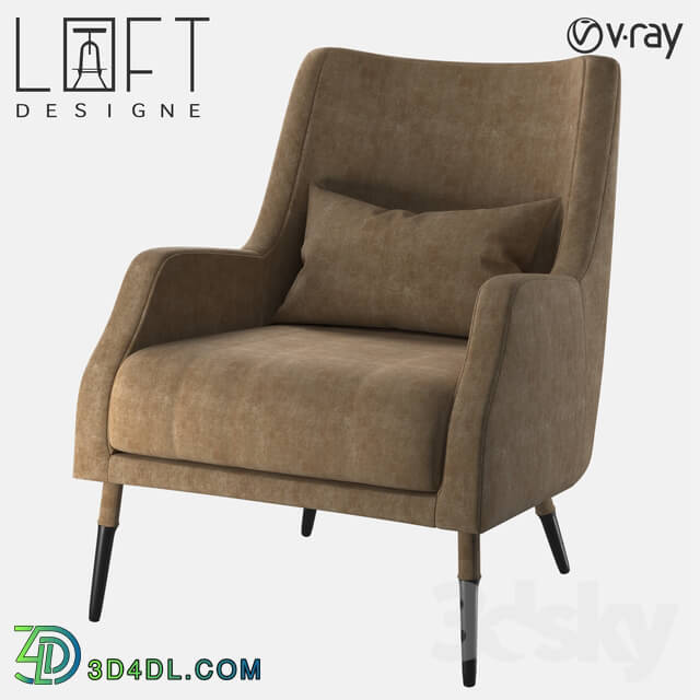 Arm chair - Armchair LoftDesigne 1666 model