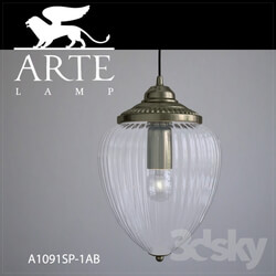 Ceiling light - Hanging lamp ARTE LAMP A1091SP-1AB 
