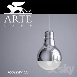 Ceiling light - Hanging lamp ARTE LAMP A5092SP-1CC 