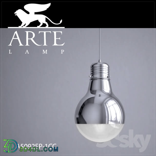 Ceiling light - Hanging lamp ARTE LAMP A5092SP-1CC