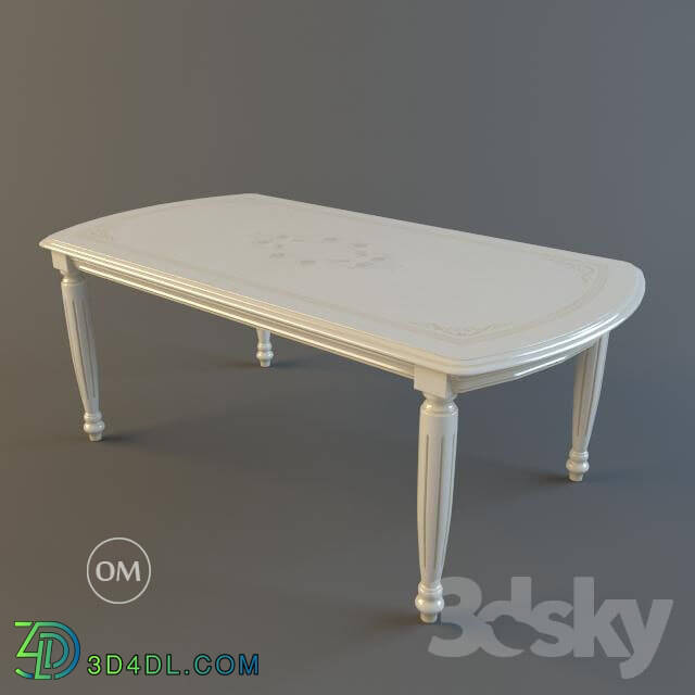 Table - _OM_ Floriana beige_ Miassmobili