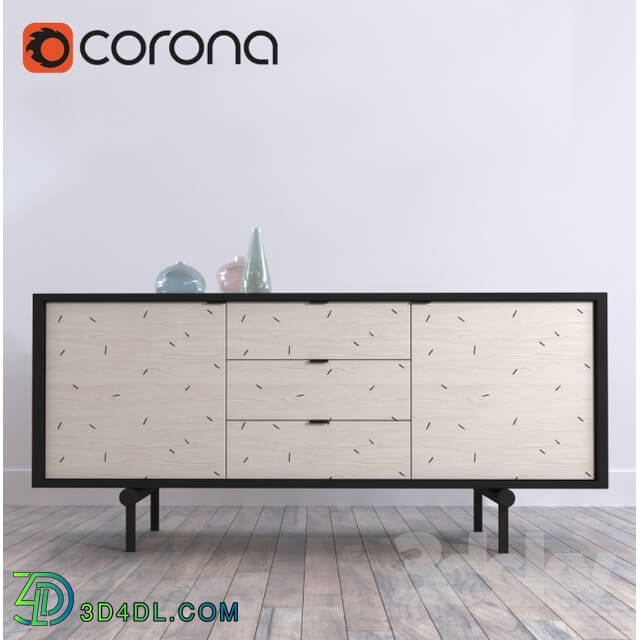 Sideboard _ Chest of drawer - Bollard CONFETTI CREDENZA