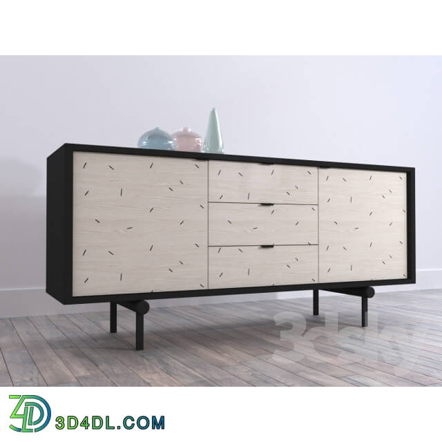 Sideboard _ Chest of drawer - Bollard CONFETTI CREDENZA