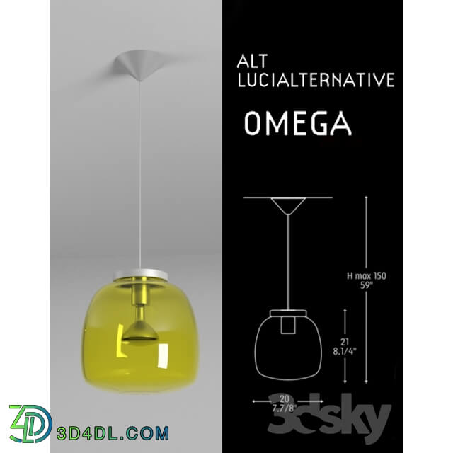 Ceiling light - omega