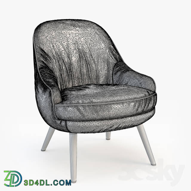 Arm chair - Walter Knoll chair 375