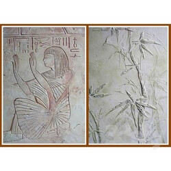 Wall covering - reliefs 